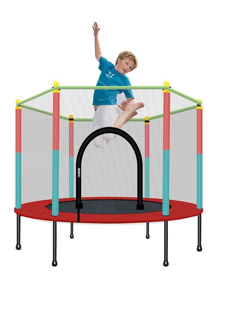 Kids Bouncer Baby Jumper Indoor Trampoline Baby Children Bouncers with Guardrail Fitness Adult Trampoline Kid Jumpers