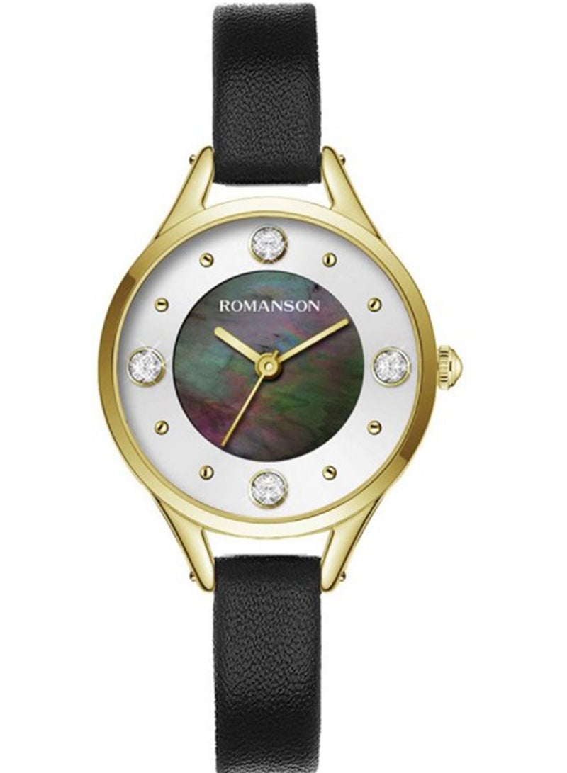 Romanson RL0B04LLBGM31G Women's quartz watch Giselle series