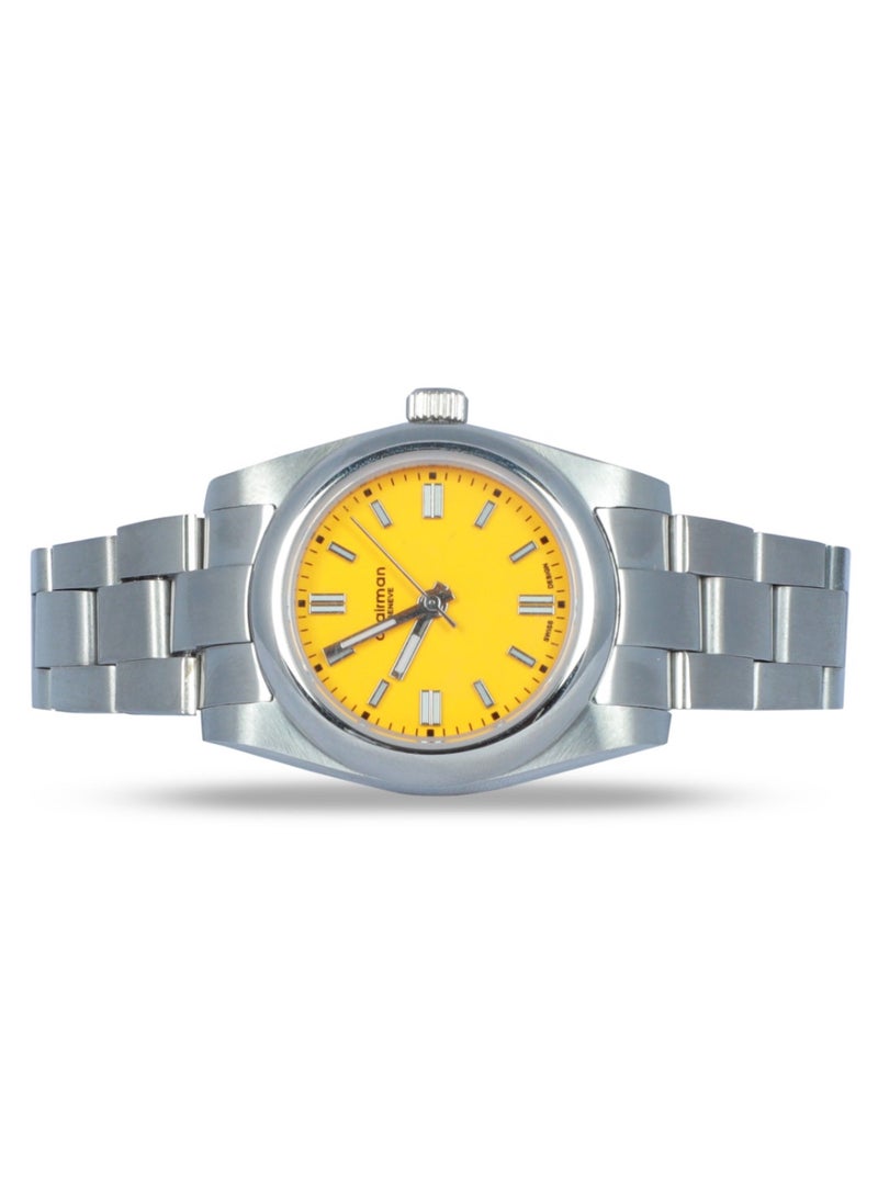 Women’s Wrist Watch with Yellow Dial