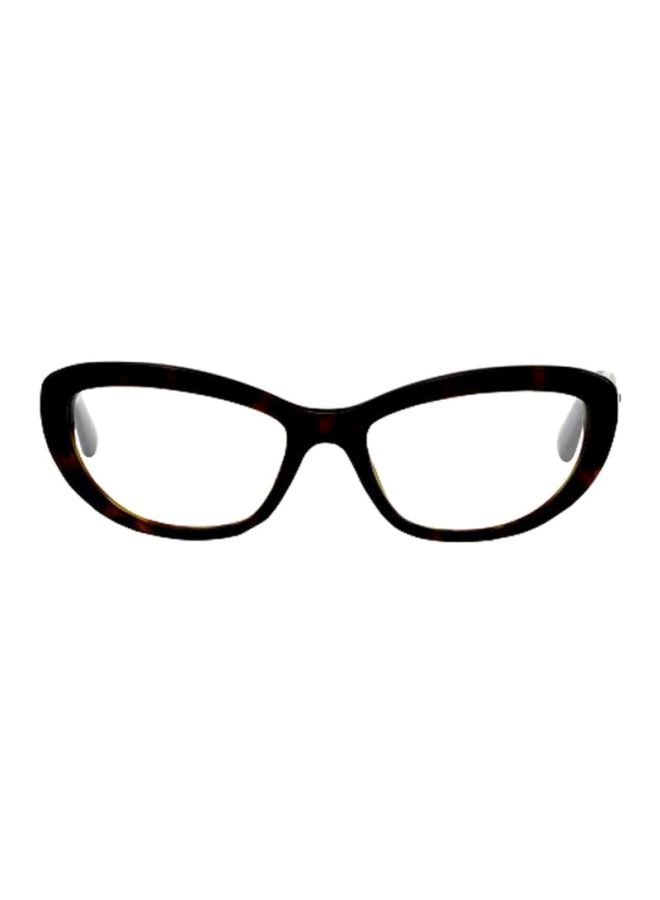 women Cat Eye Eyeglass Frame - Lens Size: 53 mm