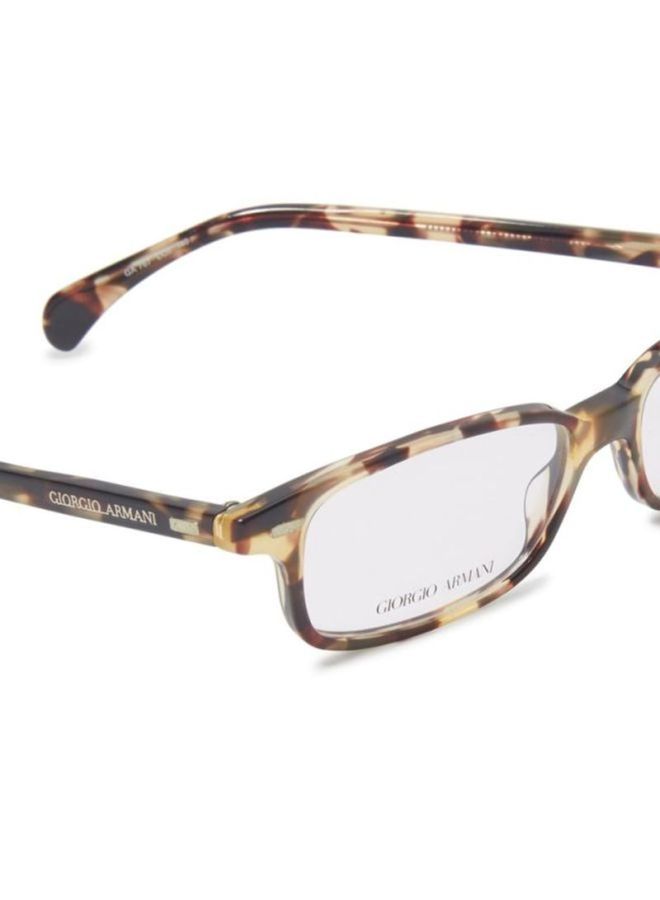 unisex Rectangular Eyeglasses - Lens Size: 52 mm