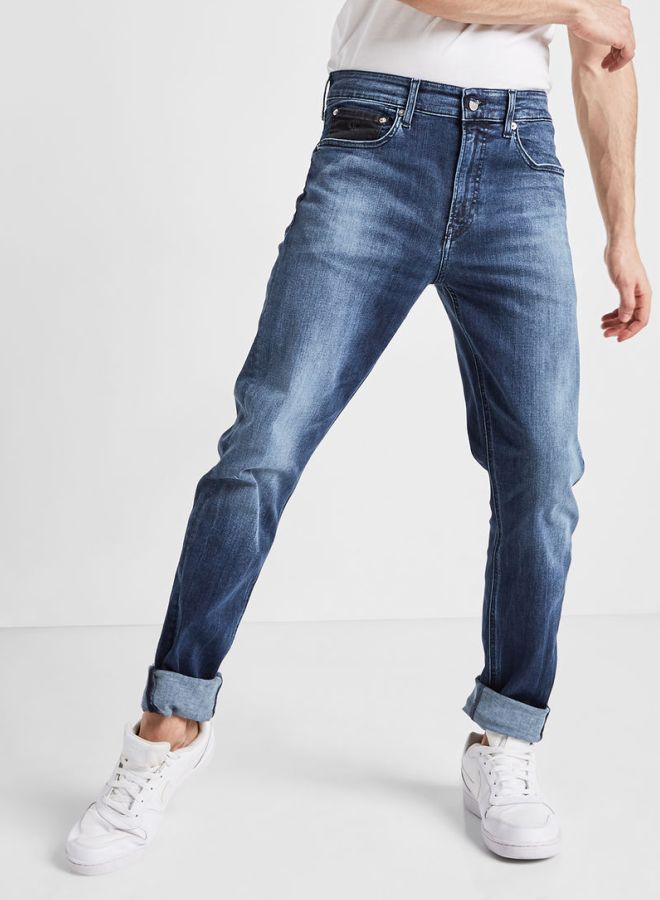 Slim Tapered Jeans Blue