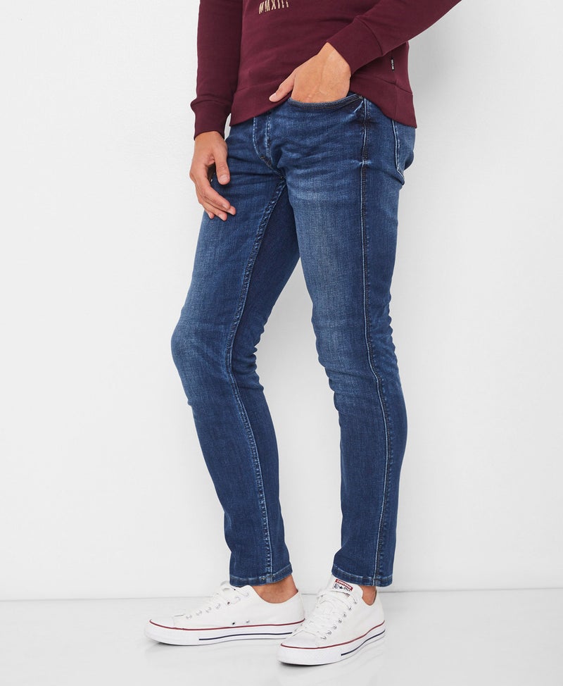 Basic Slim Jeans Blue