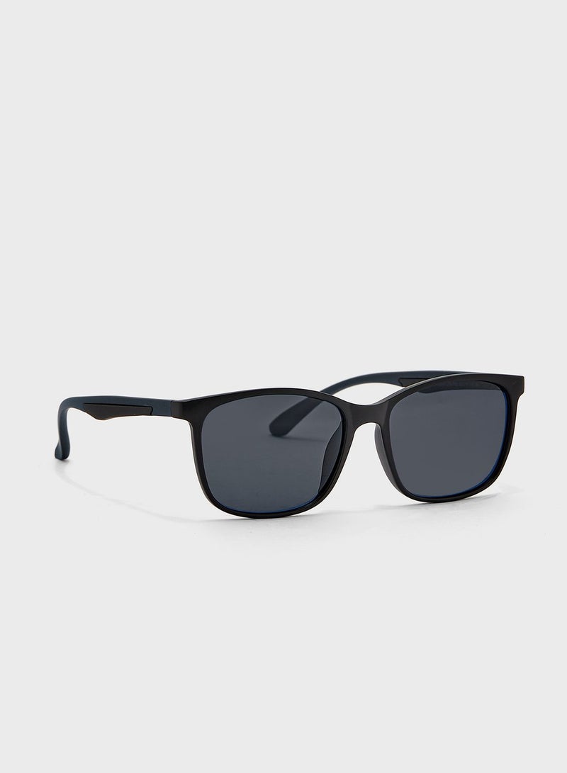 Men's Polarized Full Rim Wayfarer Sunglasses SS1212