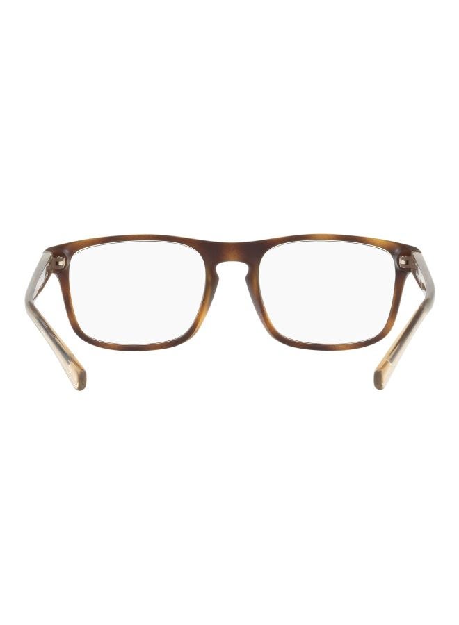 men Rectangular Eyeglass Frame - Lens Size: 53 mm