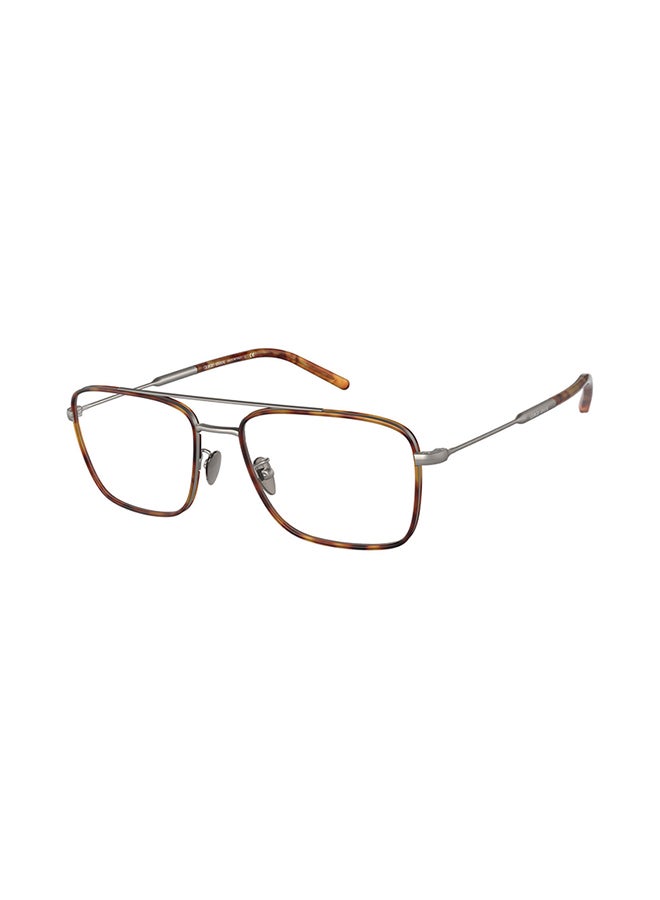 men Rectangular Eyeglass Frame - Lens Size: 53mm