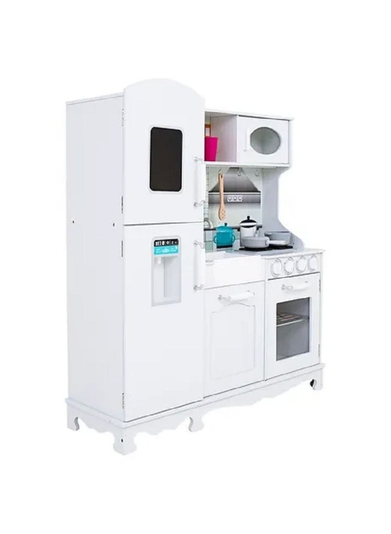 XIANGYU Kids Kitchen Set's Play Wooden Kitchen