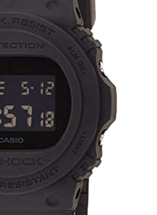 Men's Water Resistant Digital Watch DW-5750E-1BDR