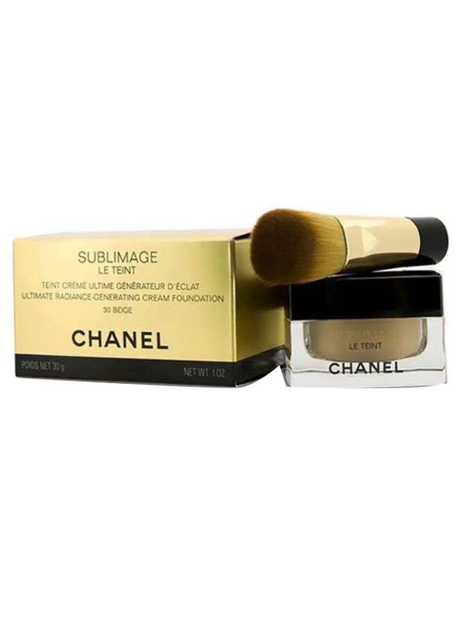 Sublimage Le Teint Cream Foundation With Brush 30 Beige