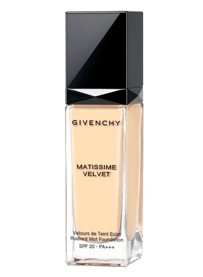 Matissime Velvet Radiant Mat Fluid Foundation SPF20 00 Mat Ivory