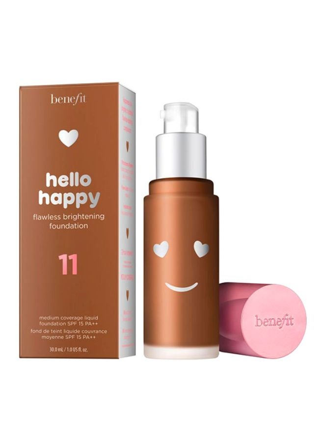 Hello Happy Flawless Brightening Liquid Foundation Brown