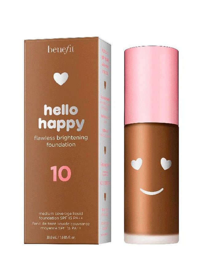 Hello Happy Flawless Brightening Foundation 10 - Deep Warm