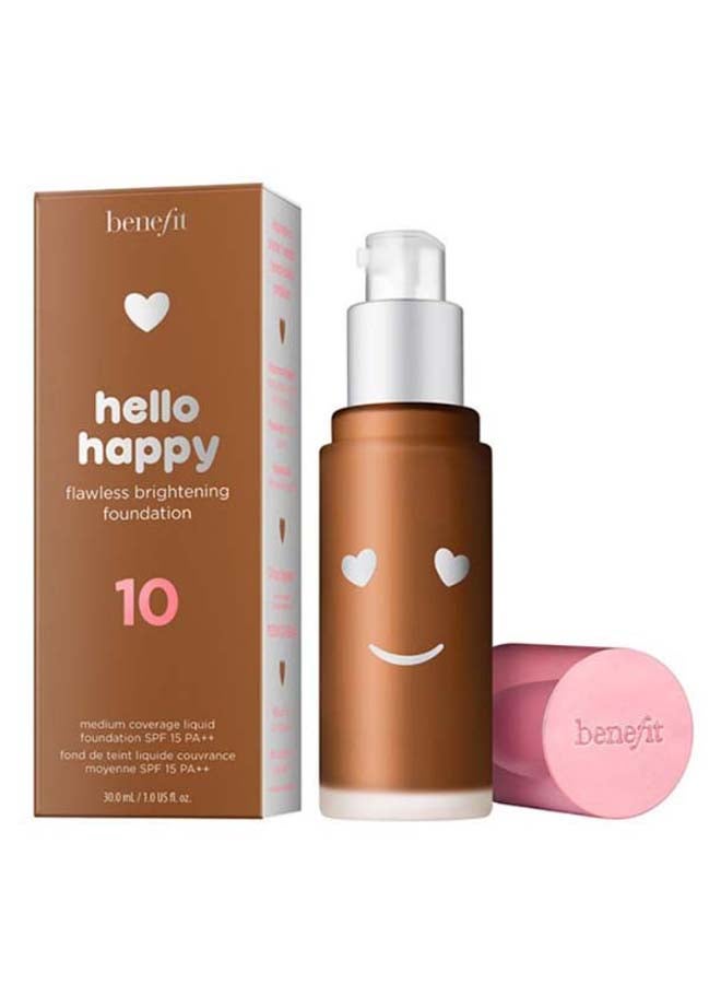 Hello Happy Flawless Brightening Foundation 10 - Deep Warm
