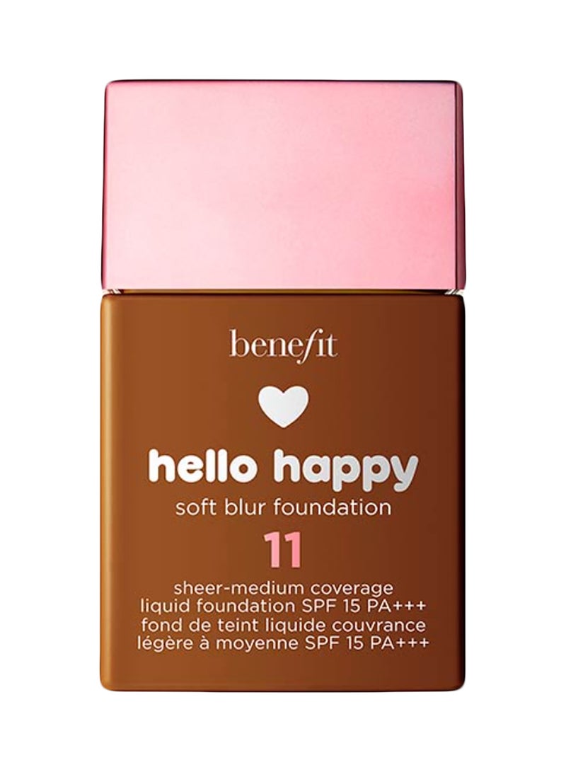 Hello Happy Soft Blur Foundation 11Dark Neutral