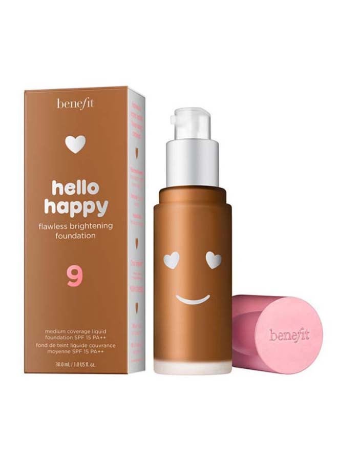 Hello Happy Flawless Brightening Foundation 9 - Deep Neutral