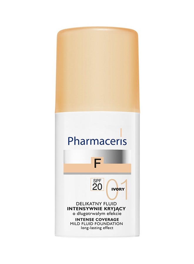 Intense Coverage Mild Liquid Foundation 01 Ivory