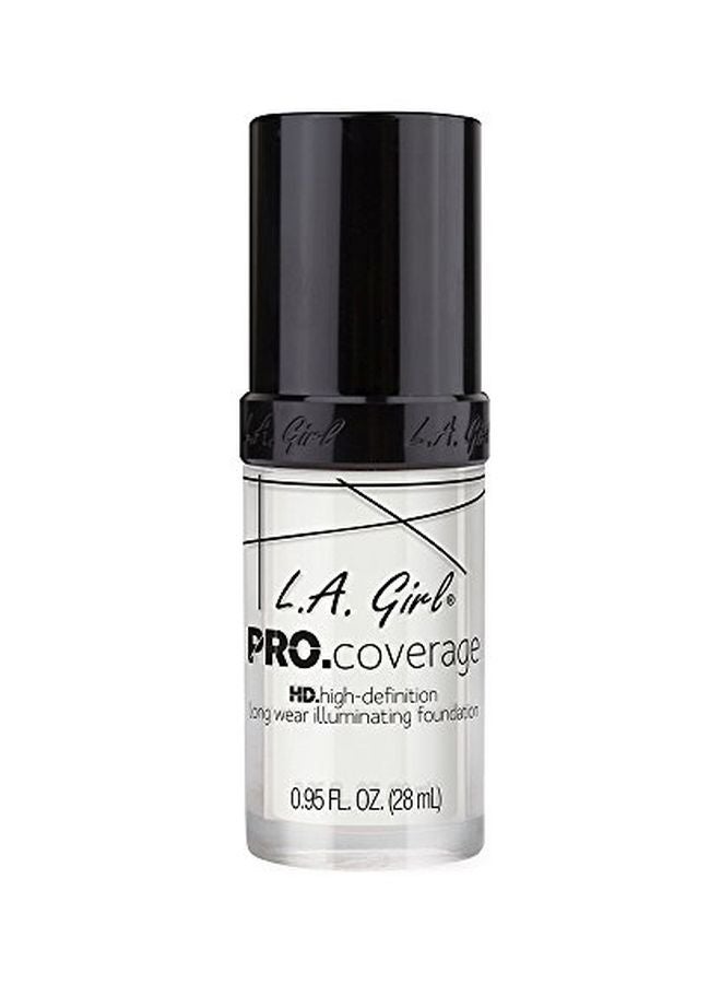Pro Coverage High Definition Illuminating Foundation GLM641 White