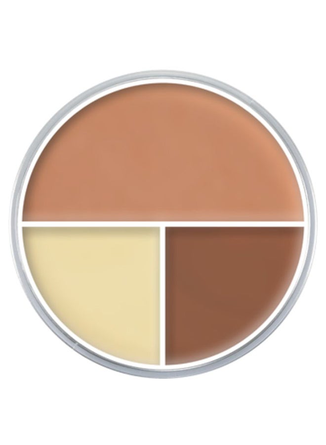 Trio 3-Colour Ultra-Foundation Cream A Multicolour
