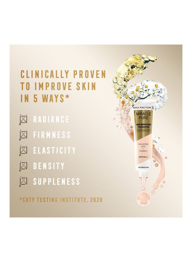 Miracle Pure Skin Improving Foundation 40 Light Ivory