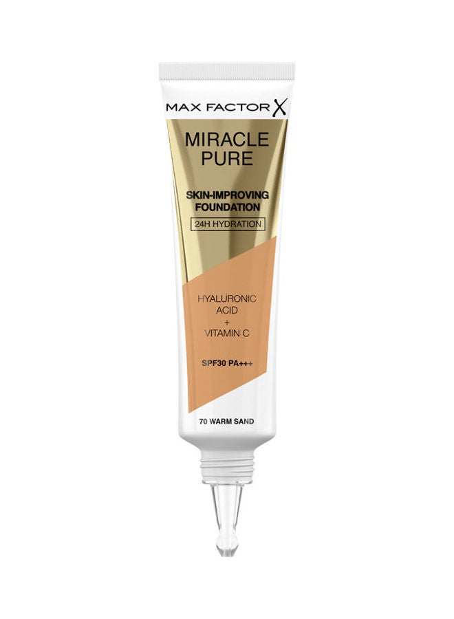 Miracle Pure Skin Improving Foundation 70 Warm Sand
