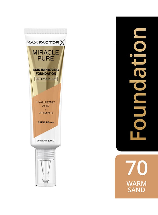 Miracle Pure Skin Improving Foundation 70 Warm Sand