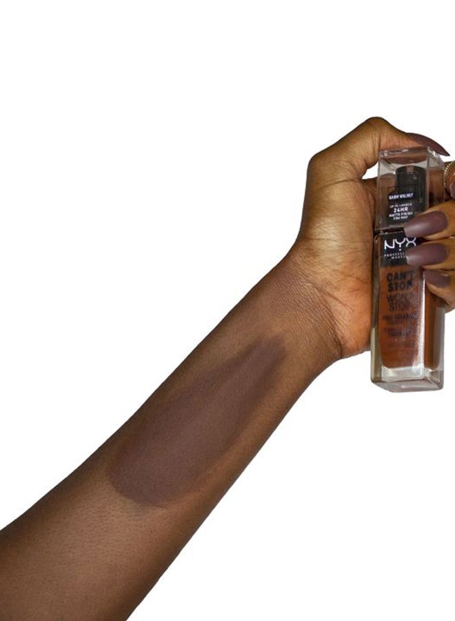 Can't Stop Won't Stop Full Coverage Foundation Warm Walnut