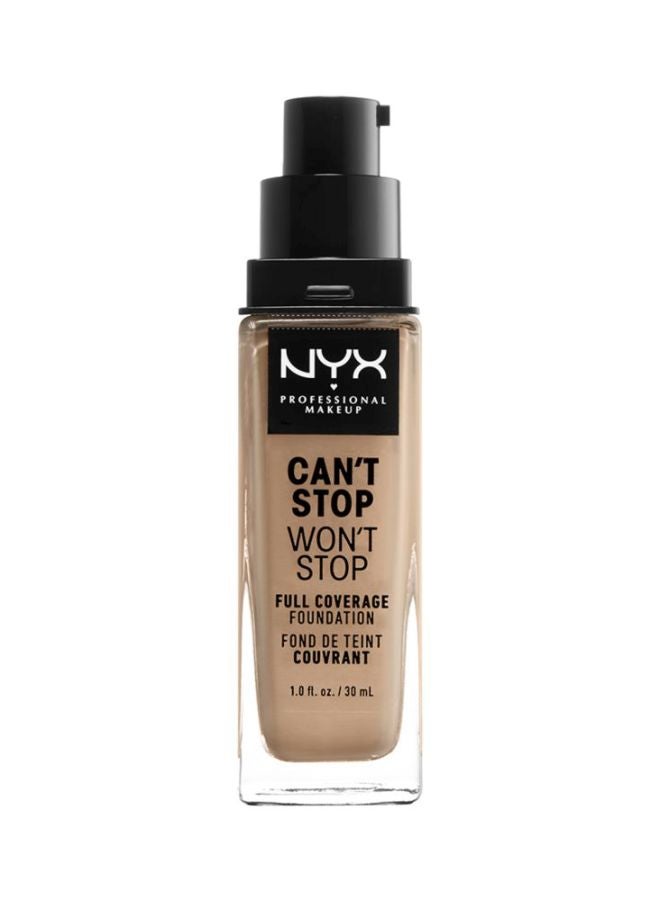 Can't Stop Won't Stop Full Coverage Foundation Medium Buff