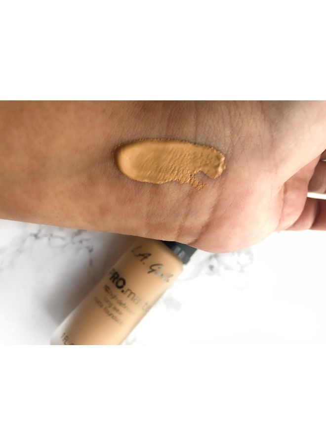 Longwear Pro Matte Foundation GLM718 Sandy Beige