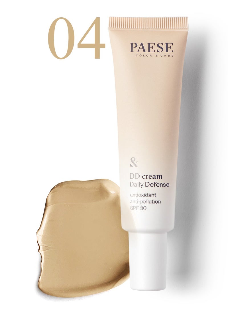DD Cream SPF 30  antioxidant ,anti-pollution. 4W GOLDEN BEIGE 30 ml