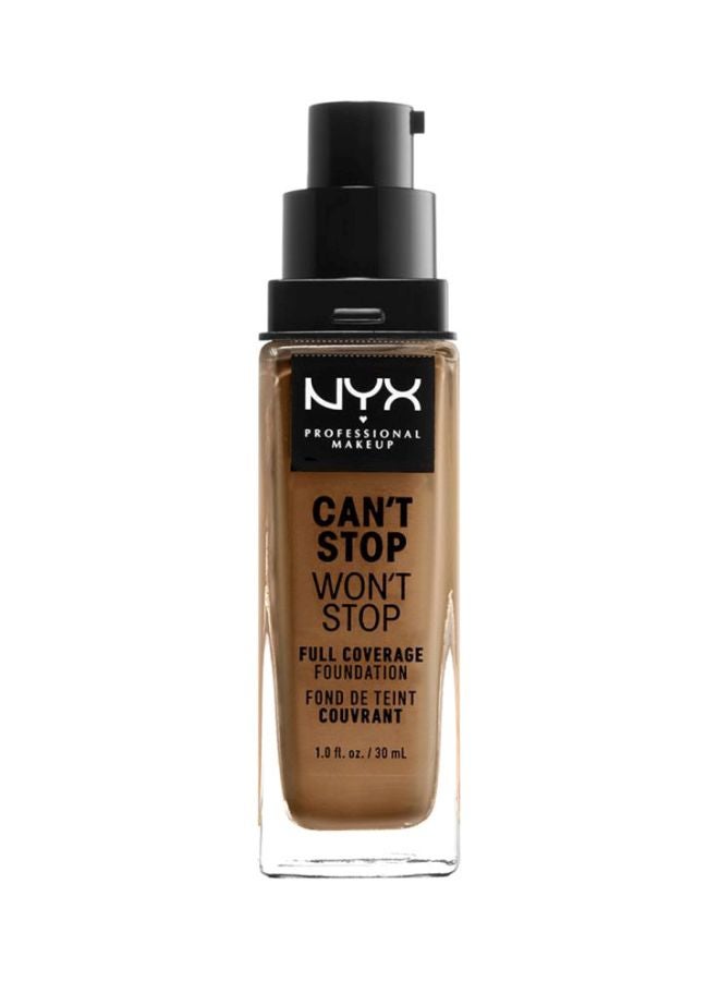 Can't Stop Won't Stop Full Coverage Foundation Almond