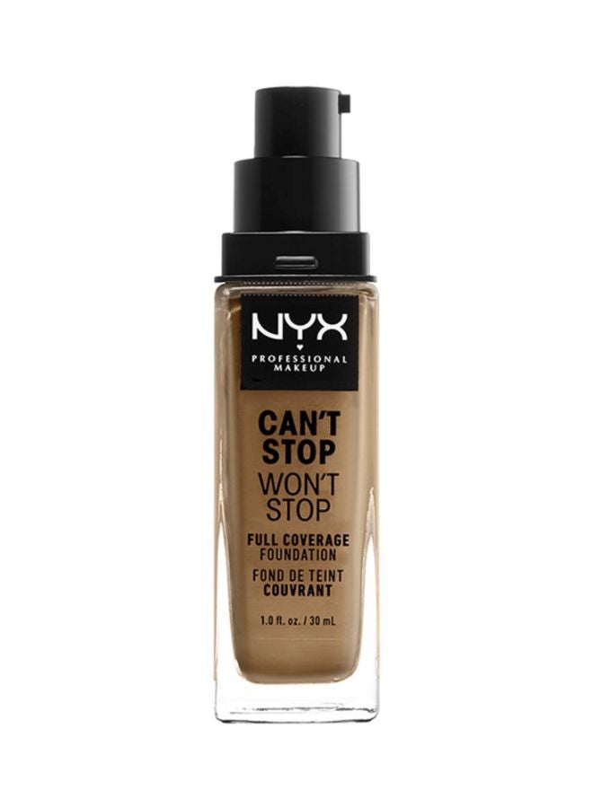 Can't Stop Won't Stop Full Coverage Foundation Golden