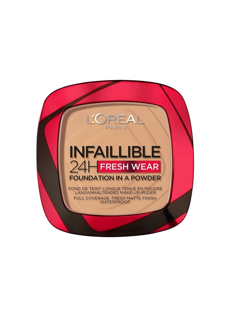 Infaillible 24H Fresh Wear Foundation In A Powder, 250 Radiant Sand