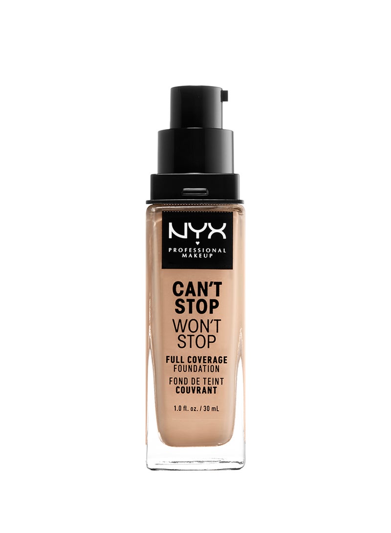 Can't Stop Won't Stop Full Coverage Foundation Natural