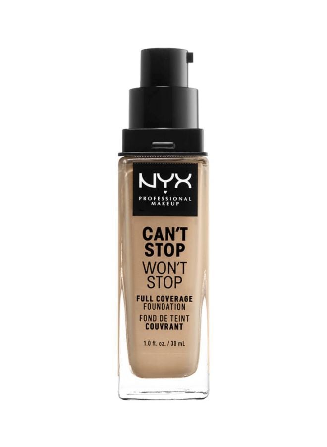 Can't Stop Won't Stop Full Coverage Foundation True Beige