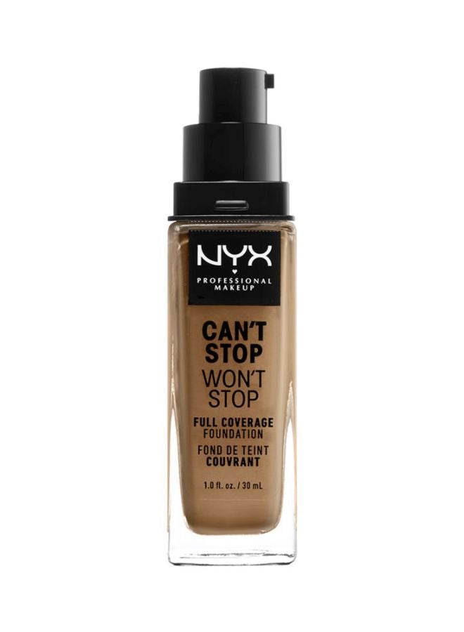 Can't Stop Won't Stop Full Coverage Foundation Cinnamon