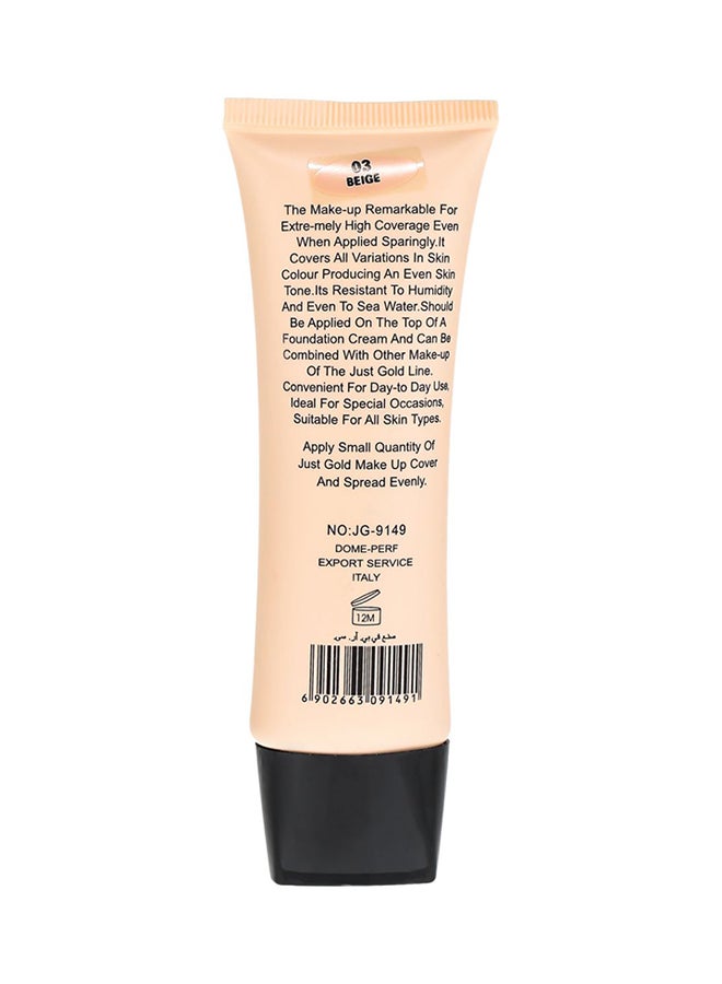 Make cover Face Foundation 03 Beige
