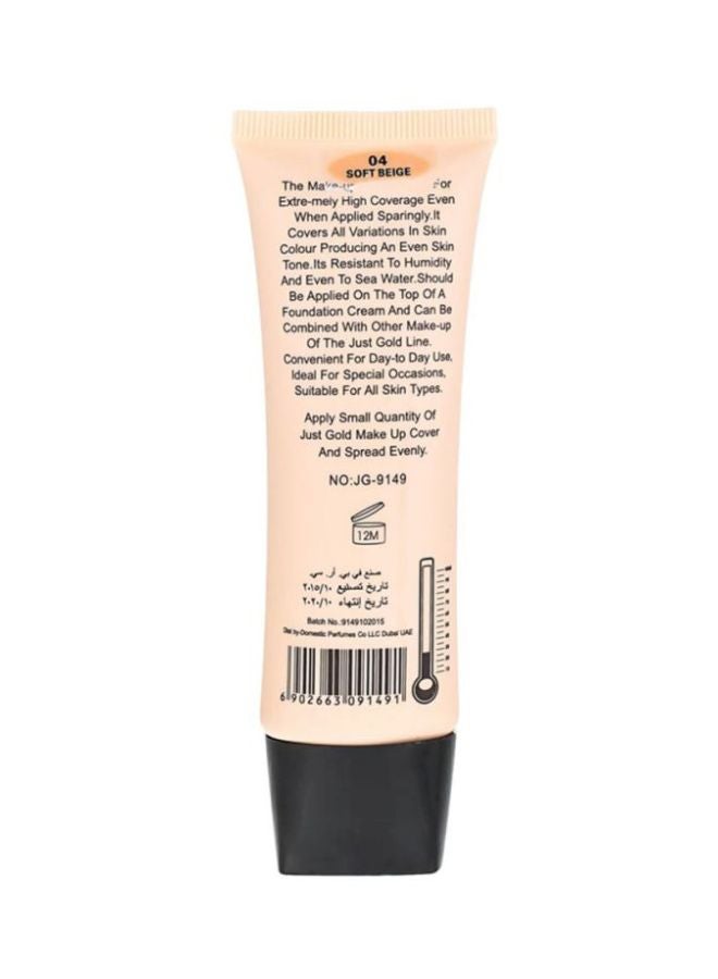 Make-Up Cover Face Foundation 04 Beige