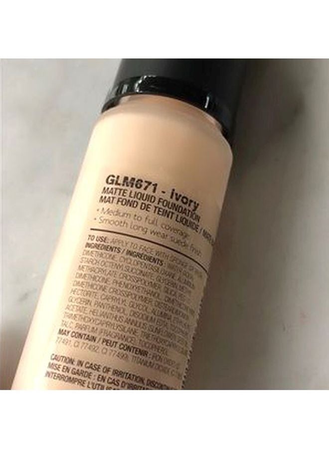 PRO Matte HD Long Wear Foundation GLM671 Ivory