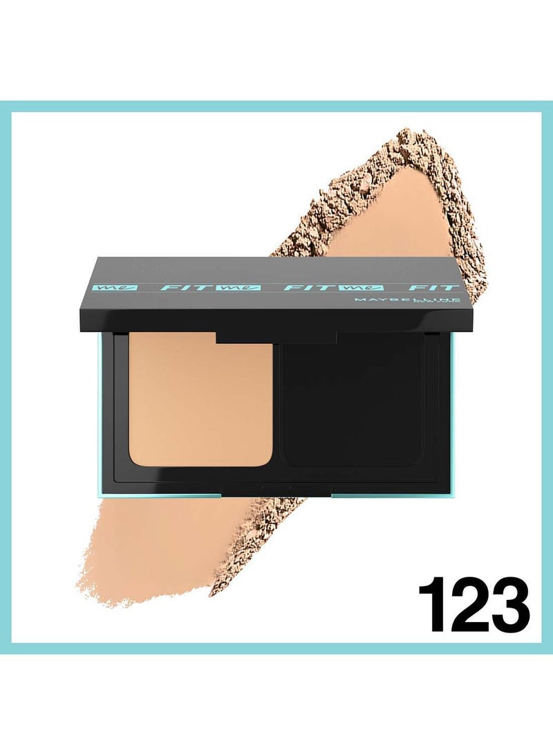 Fit Me foundation in a powder 123 Soft Nude 123 Soft Nude