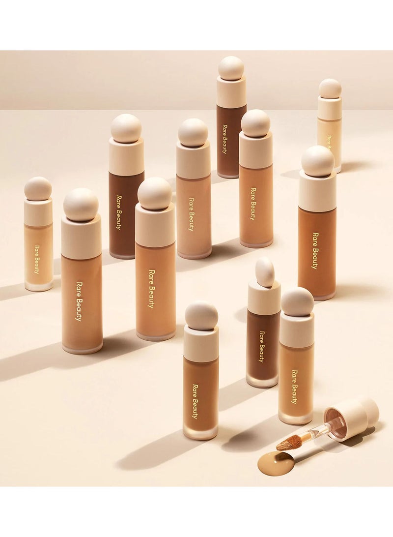 Rare Beauty Liquid Touch Brightening Concealer – 520W (7.5 ml) | Warm Deep Shade, Lightweight, Hydrating, Medium-to-Full Coverage, Vegan & Cruelty-Free
