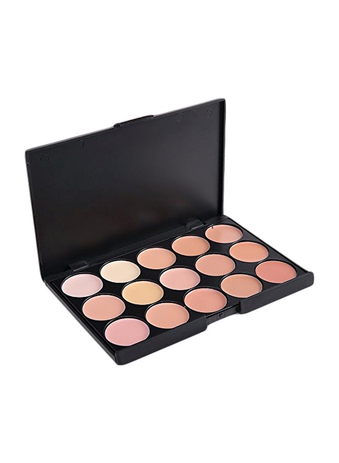 Pack Of 6 15-Color Ultra Contour And Highlighter Palette Multicolour