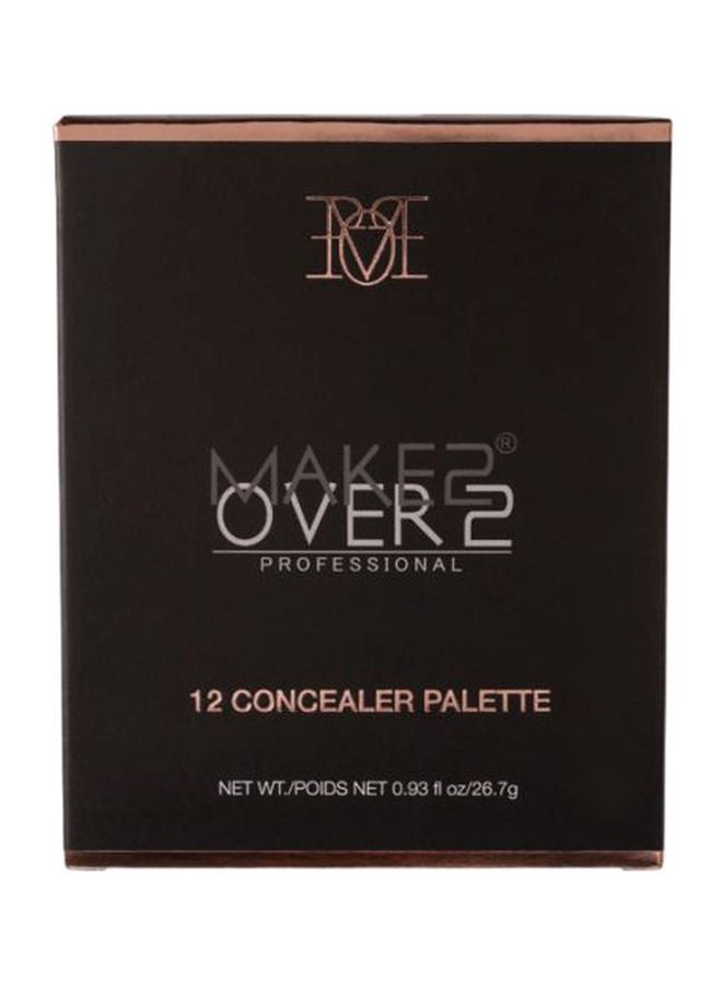 12-Shade Concealer Palette Multicolour