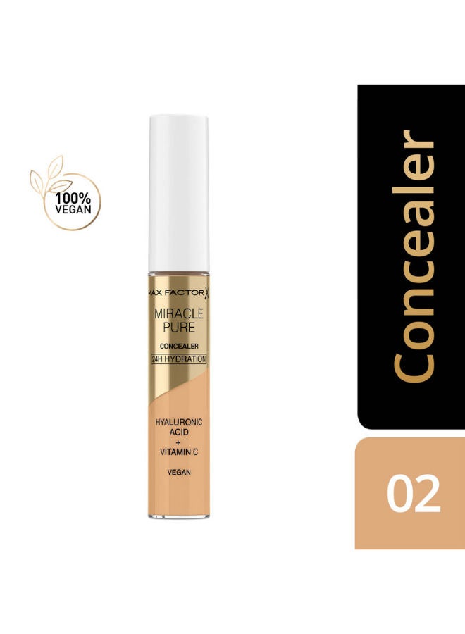 Miracle Pure Concealers Liquid 02