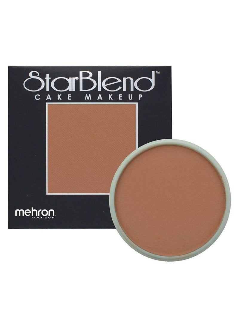 Starblend Face Makeup Pressed Powder Light Cinnamon