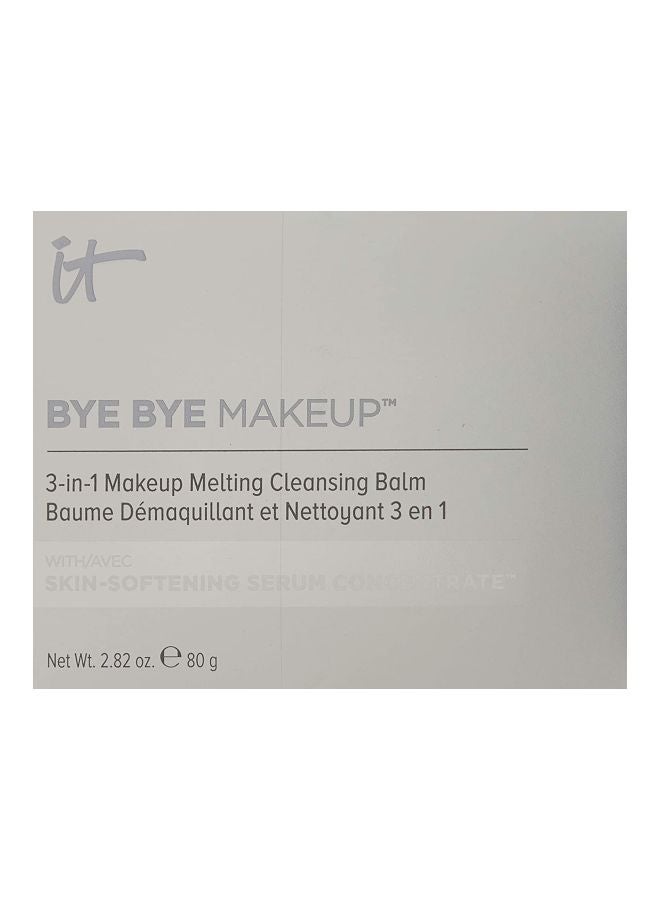 3-In-1 Bye Bye Makeup Cleansing Balm Clear