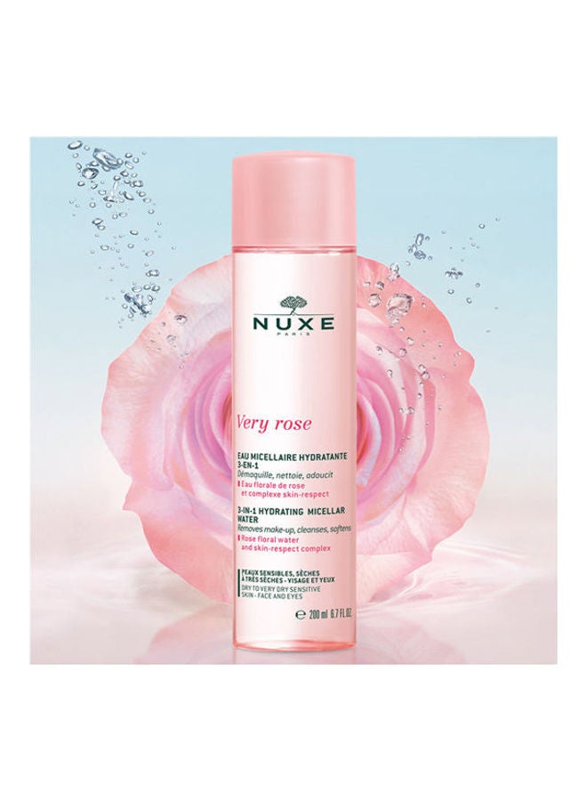 Very Rose 3-In-1 Hydrating Micellar Water Pink