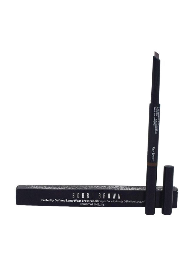 2-In-1 Perfectly Defined Long-Wear Brow Pencil Rich Brown