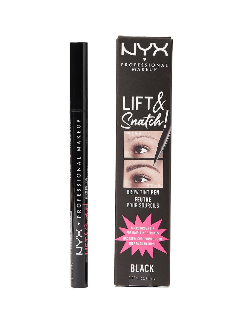 Lift & Snatch! Brow Tint Pen Black 10