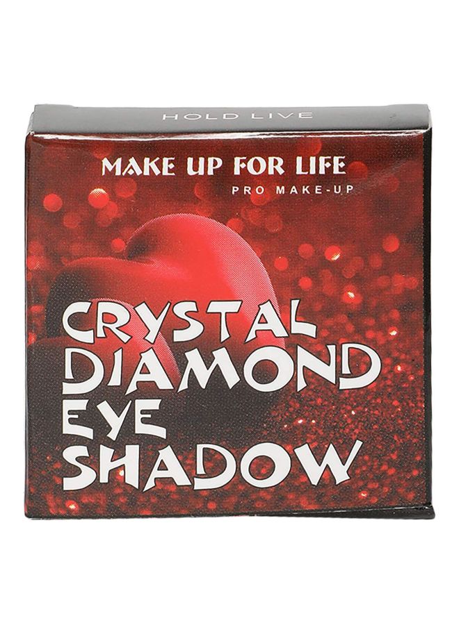 Crystal Diamond Eyeshadow Red