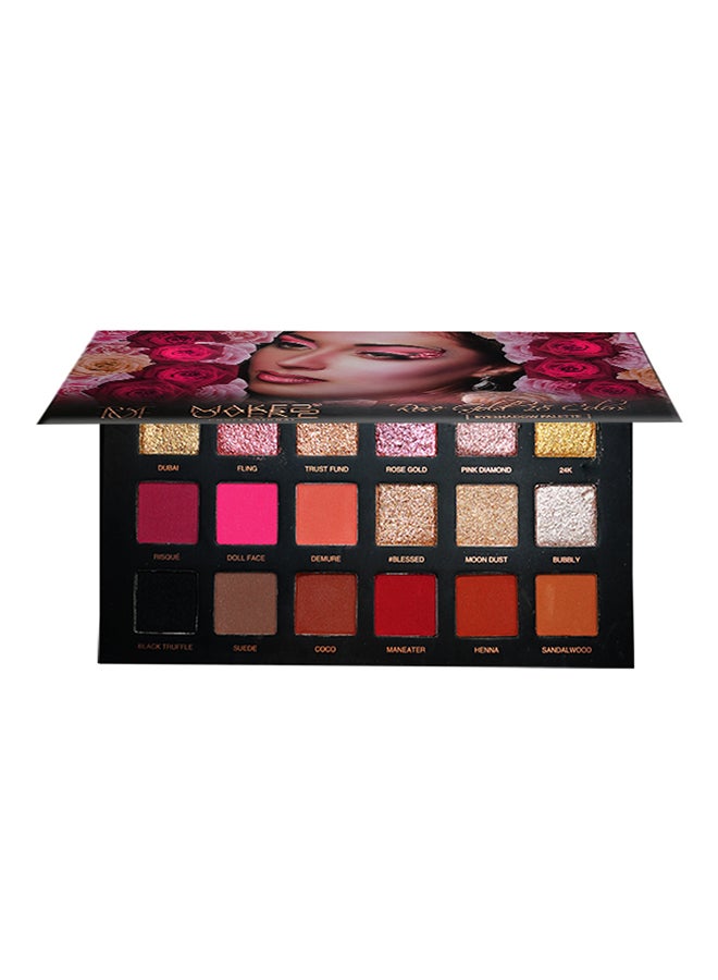 18 Color Eyeshadow Palette Multicolour